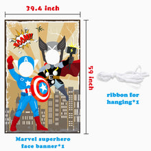 Load image into Gallery viewer, TC-Face Banner-Superhero