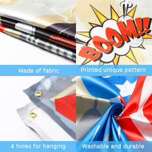 Load image into Gallery viewer, TC-Face Banner-Superhero