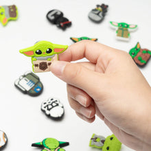 Load image into Gallery viewer, 20 PCS Different Galaxy Wars baby Cartoon Shoe Charm for Kids, Clog Sandal and Wristband Bracelet Charm for Boy Girl Women Men, Clog Decoration for Birthday Slip-On Party Gift, Creative Party Gift