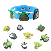 Load image into Gallery viewer, 20 PCS Different Galaxy Wars baby Cartoon Shoe Charm for Kids, Clog Sandal and Wristband Bracelet Charm for Boy Girl Women Men, Clog Decoration for Birthday Slip-On Party Gift, Creative Party Gift