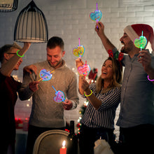 Load image into Gallery viewer, YINGENIVA 36 PCS Valentines Day Cards with 32 Glow Sticks, Valentines Day Heart Greeting Cards for Kids, Love cards, Light Sticks Party Pack, Valentine Classroom Exchange Cards, Valentines Party Favor