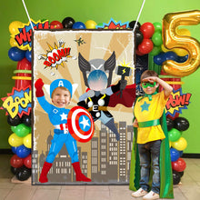 Load image into Gallery viewer, TC-Face Banner-Superhero