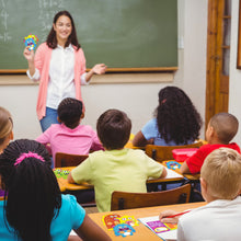 Load image into Gallery viewer, Yopyame 28PCS Valentine's Day Cards Monster Greeting Cards Set with Make a Face Stickers and Envelopes, DIY Monster Finger Puppet Pop-Out Bookmarks with 5pcs Monster Temporary Tattoo Bonus