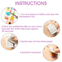 Load image into Gallery viewer, Yopyame 28PCS Valentine&#39;s Day Cards Monster Greeting Cards Set with Make a Face Stickers and Envelopes, DIY Monster Finger Puppet Pop-Out Bookmarks with 5pcs Monster Temporary Tattoo Bonus
