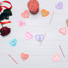 Load image into Gallery viewer, Yopyame 72PCS Valentines Day Set with Pencils Toppers Cards and Pencils, Valentines Day Cards for Children, Valentines Exchange Treats for School Supplies Party Favors, Exchange Bulks for Girls Boys
